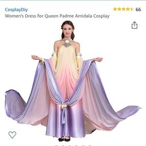 Unopened  Padme cosplay costume.